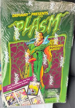 Defiant Plasm Zero Issue Trading Cards Sealed Box