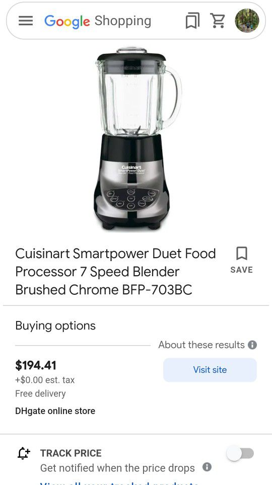 Cuisinart Smartpower Duet Blender/Food Processor for Sale in Cape Coral, FL  OfferUp