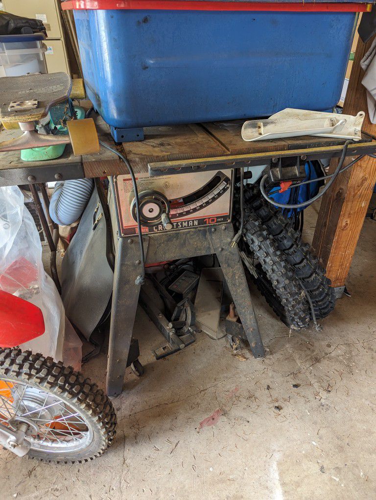 Old Sears Craftsman Table Saw