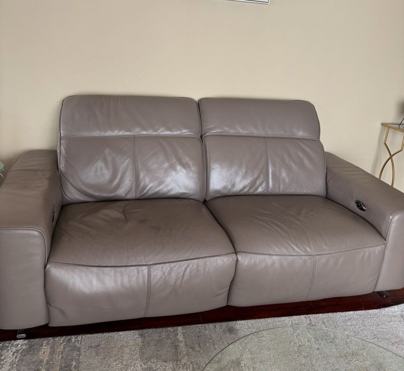 Recliner Italian Leather