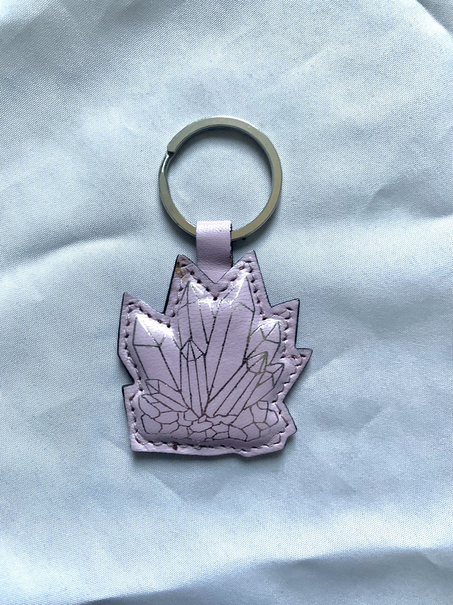 Crystal Gem Quartz Magic Keyring Keychain Cushion