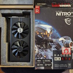 SAPPHIRE NITRO Radeon RX 570 8GB For Repair Or Parts 