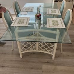 Glass Table With Chairs