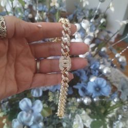 Beautiful 14K gold plated bracelet