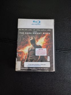 3/$10 🌟 The Dark Knight Rises Blu-ray Disc DC Batman Movie