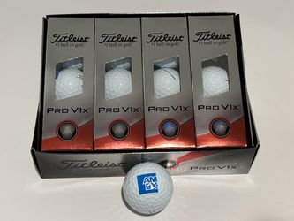 TITLEIST PRO 1X GOLD BALLS 24 TWO DOZEN NEW