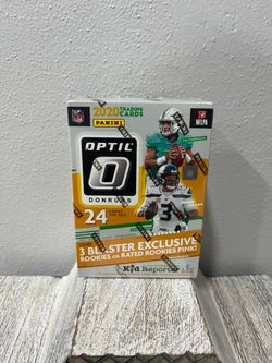 2020 Panini Donruss Optic NFL Football Factory Sealed Blaster Box - Pink Rookies