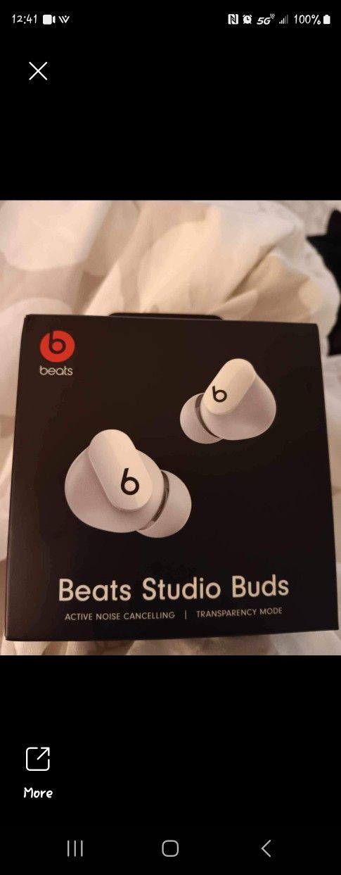 Beats Studio Buds Brand New Never Opened