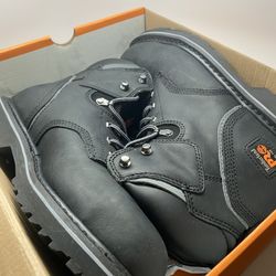 Timberland PRO 6" Pit Boss Steel Toe Work Boots 33032 Black Mens Size 10