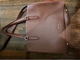 Brown Laptop Calvin Klein Bag