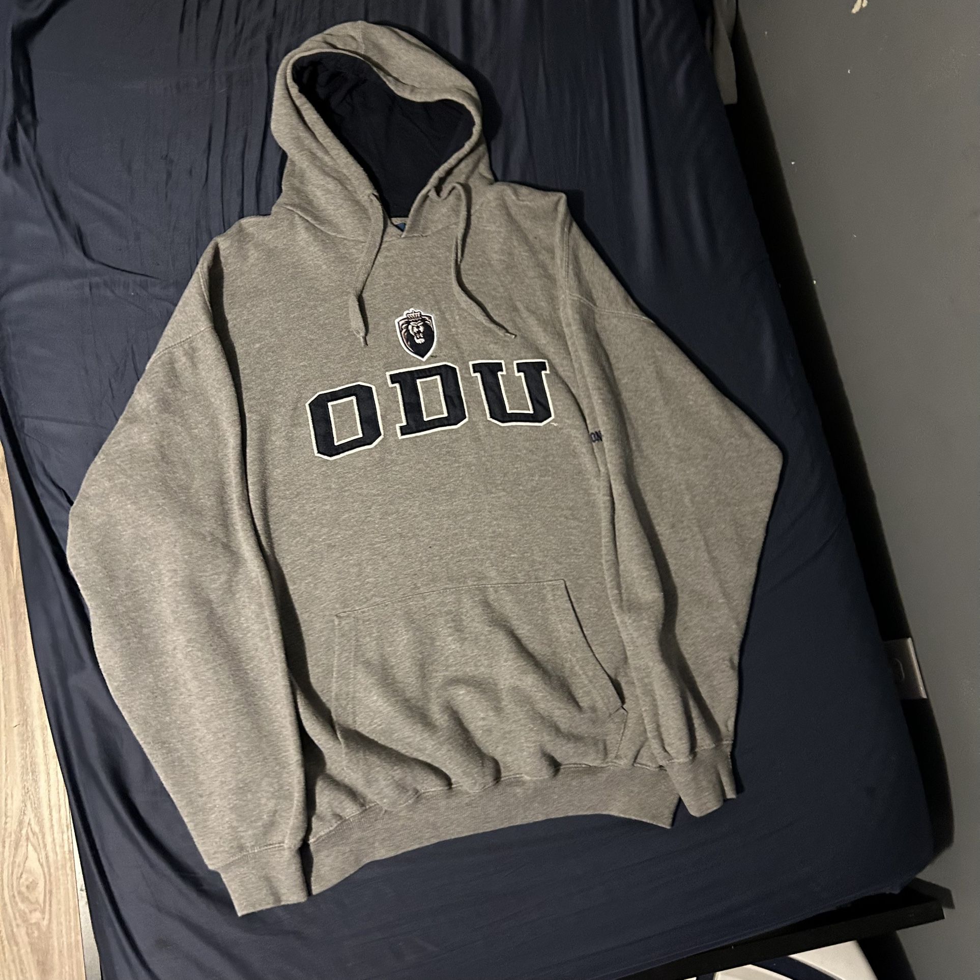 Vintage oversized grey hoodie