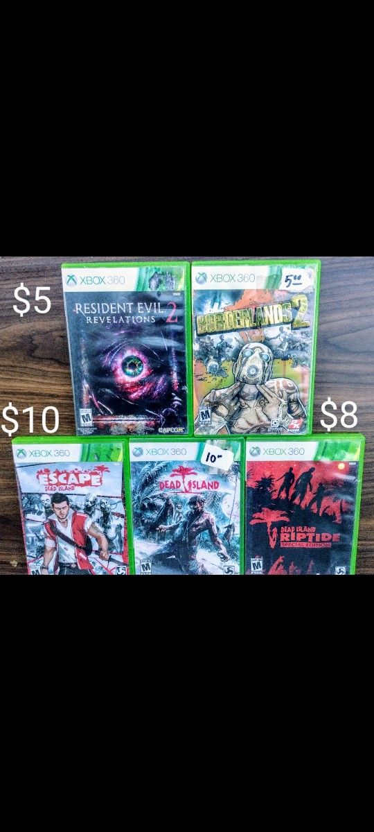 XBOX 360 GAMES 