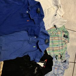 Five Boys Ralph Lauren Shirts