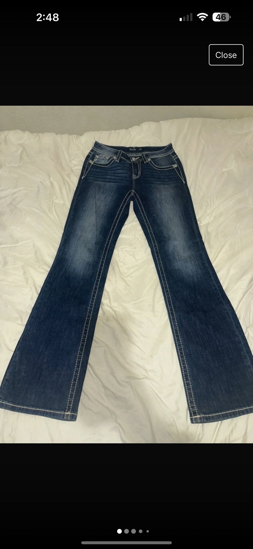 MISS ME BOOTCUT JEANS