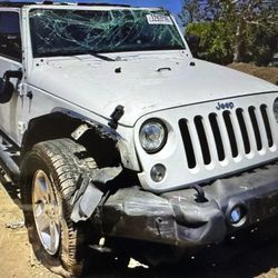 2017 Jeep Wrangler Sport For Parts