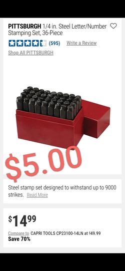 Metal Stamp Set