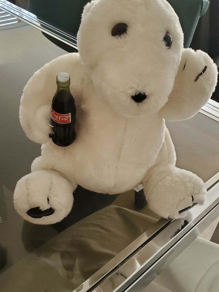 12" Coca Cola Bear