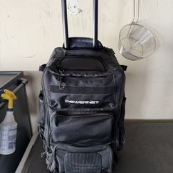Powernet softball&baseball rolling/backpack for gear and 4 bats