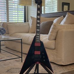 ESP LTD Gary Holt GH-SV Signature Electric Guitar - Black