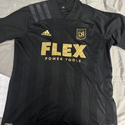 LAFC Black & Gold Adidas Jersey - Flex Power Tools