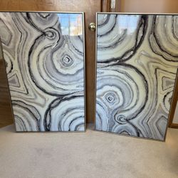2 Canvases/ Art