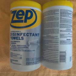 NEW Zep  Disinfectant Towels