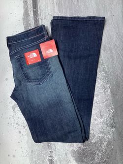 The north face boot cut, jeans, size 32 X  34