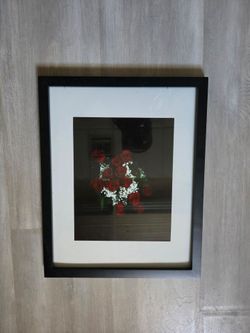 Framed Red Roses Photo Print