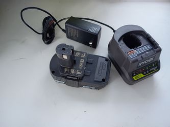 18v Ryobi 2ah battery and charger