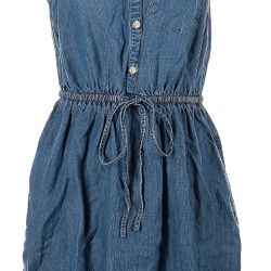 Gap Women's Small Sleeveless Denim-Lyocell Dress