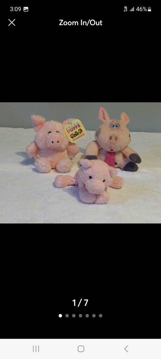 Pig Stuffed Animals Toys Pig Bundle 🐖 😍