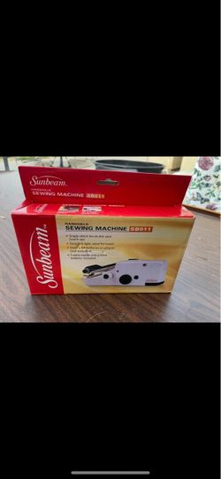 Sunbeam portable sewing machine