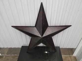 Light Up Star Wall Decor