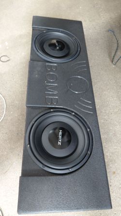2 12" HERTZ MILLE 300S2 SUBS IN BOX