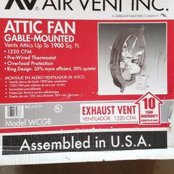Air Vent Attic Fan