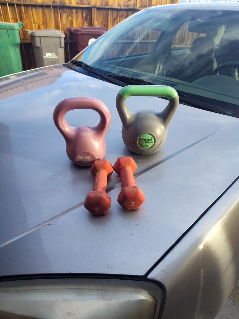 Cowbells And Weights All For $20 Dollars