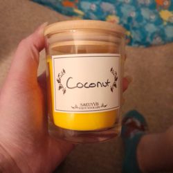 Homemade Candle Coconut 