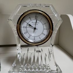 Waterford Crystal Lismore Mantel Clock - Works