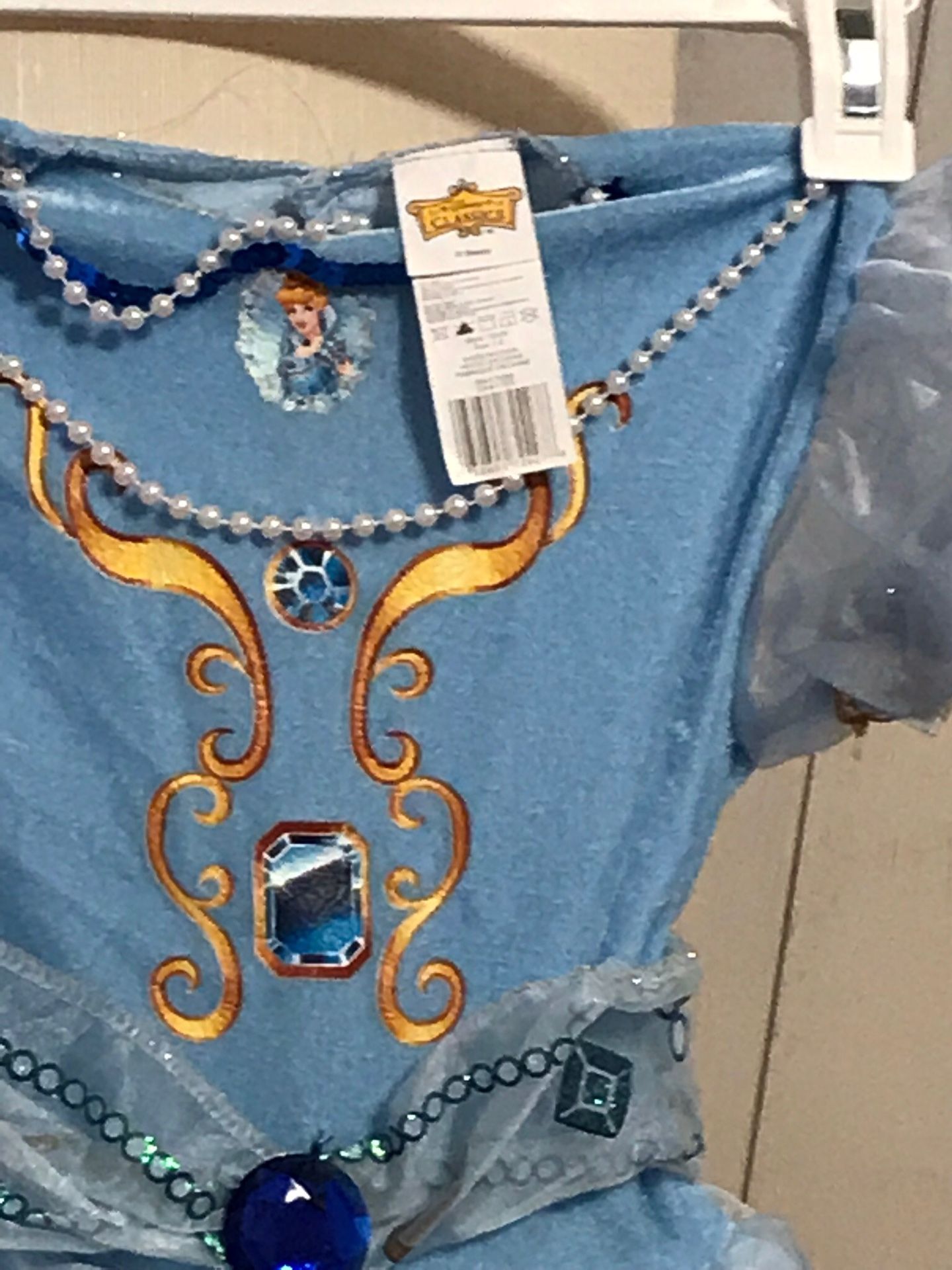 Exclusive Disney Cinderella Princess Costume Dress - Medium