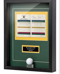Golf ball frame