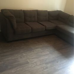 Gray Colour Sectional Living Room Sofa For Sale .Asking $470