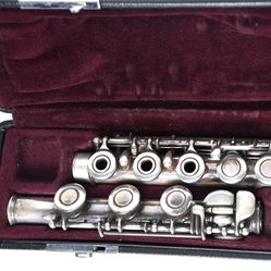 Yamaha Sterling Silver 925 Model YFL-481 Flute W/ Hard Case