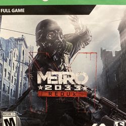 Metro 2033 Redux Xbox One (Digital Game)