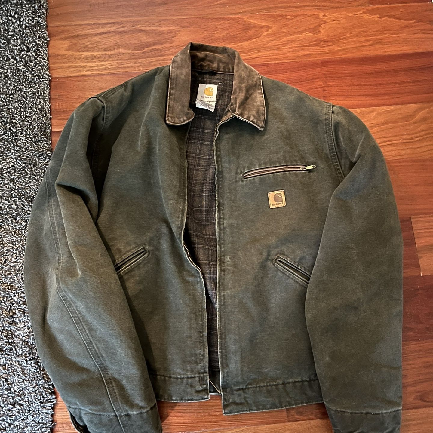 carhartt detroit jacket used