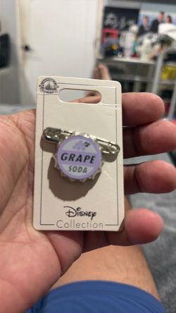 Disney Grape Soda Bottle Cap Pin