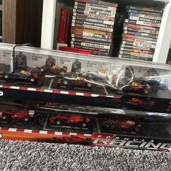 burago f1 collection Toy Cars Redbull And Ferrari .