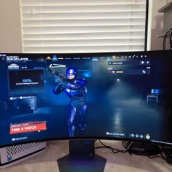 LG UltraGear 45” OLED 240Hz Curved Ultrawide Gaming Monitor  "No Burn In"