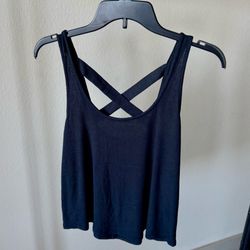 🖤Cute Black ribbed Woman's Top