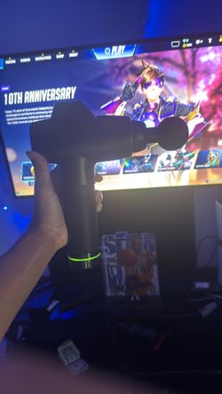 massage gun with charger