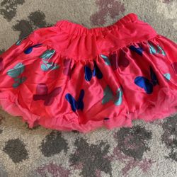 3t Minnie Mouse Bow Ruffle Skirt